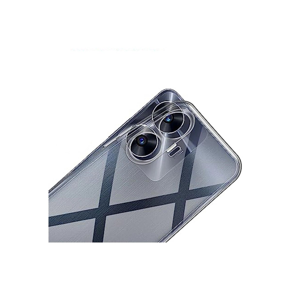 Realme C55 Kılıf Lüx Şeffaf Silikon Realme C55 Kılıf Lüx Şeffaf Silikon