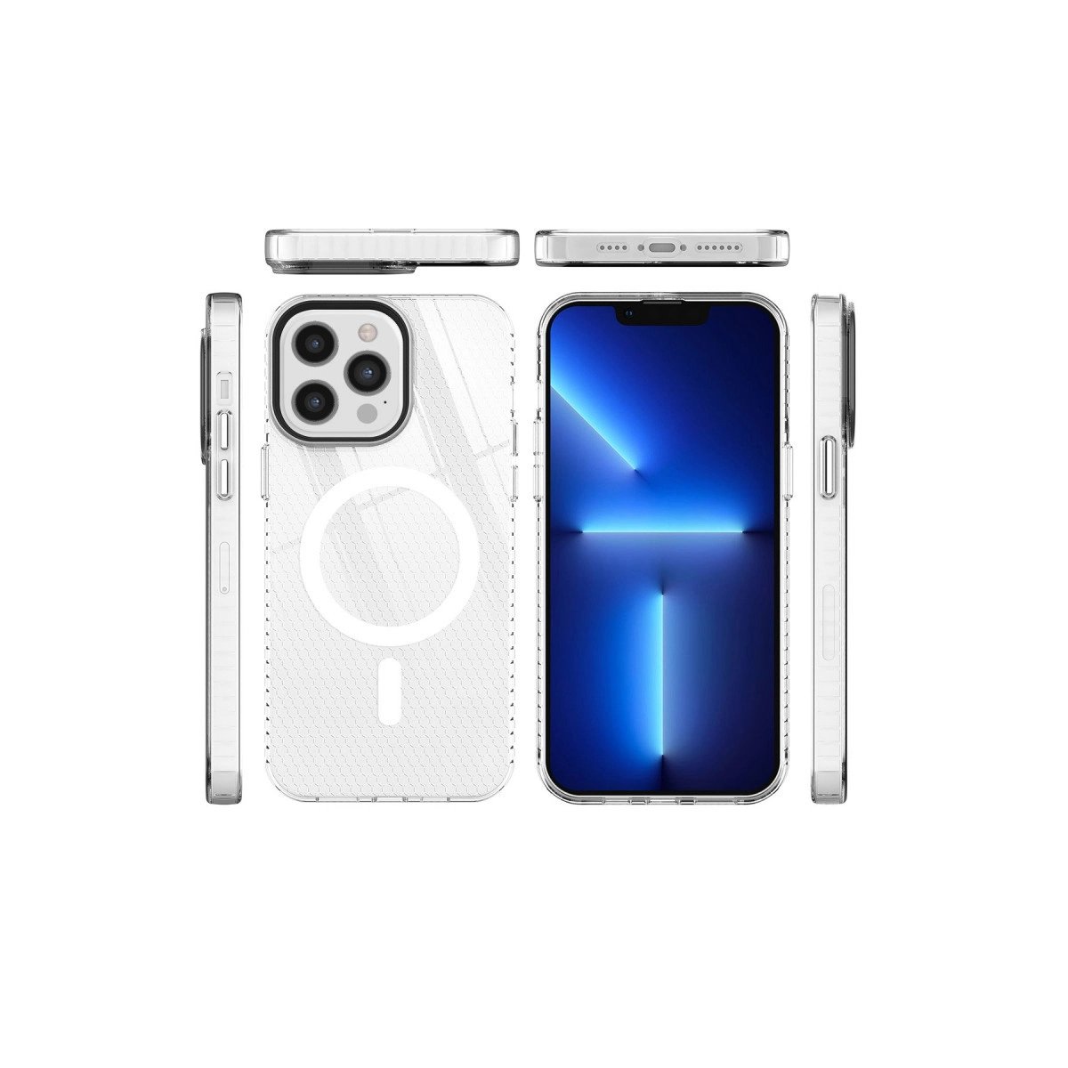 İphone 12 Pro Max Kılıf Beta Magneticsafe Silikon - Şeffaf İphone 12 Pro Max Kılıf Beta Magneticsafe Silikon - Şeffaf
