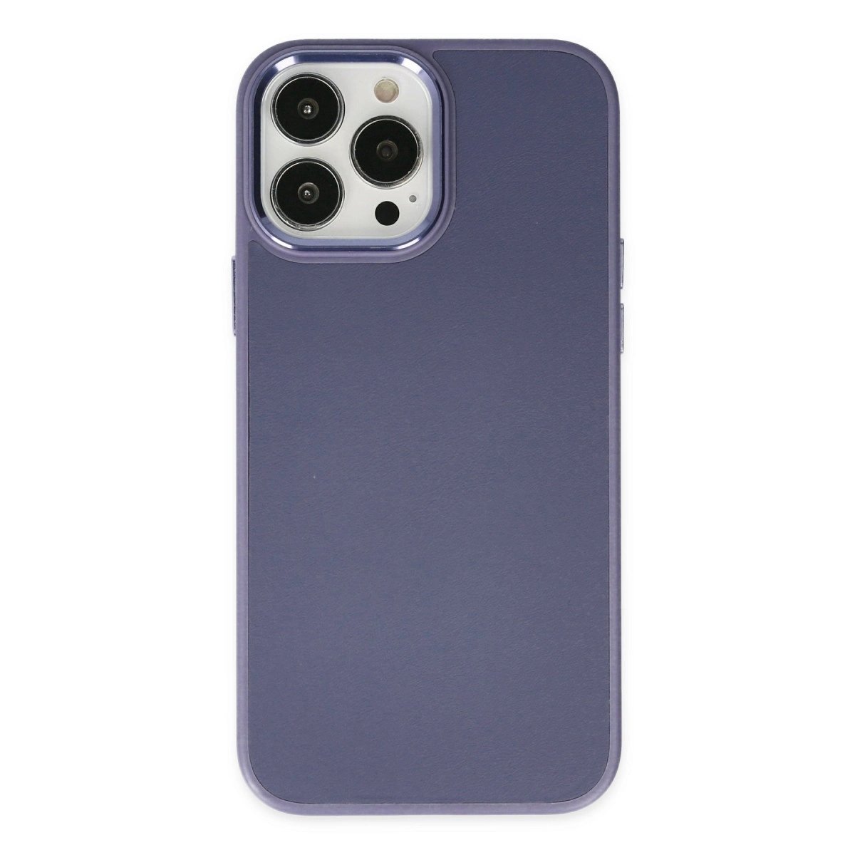 İphone 13 Pro Kılıf Asya Deri Silikon - Mor İphone 13 Pro Kılıf Asya Deri Silikon - Mor