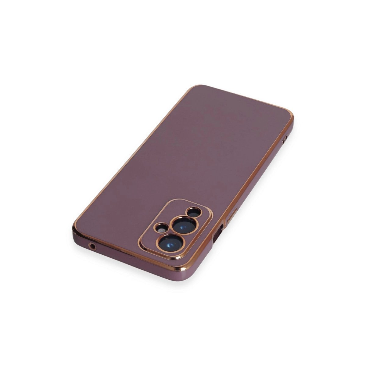 One Plus 9 Kılıf Volet Silikon - Mor
