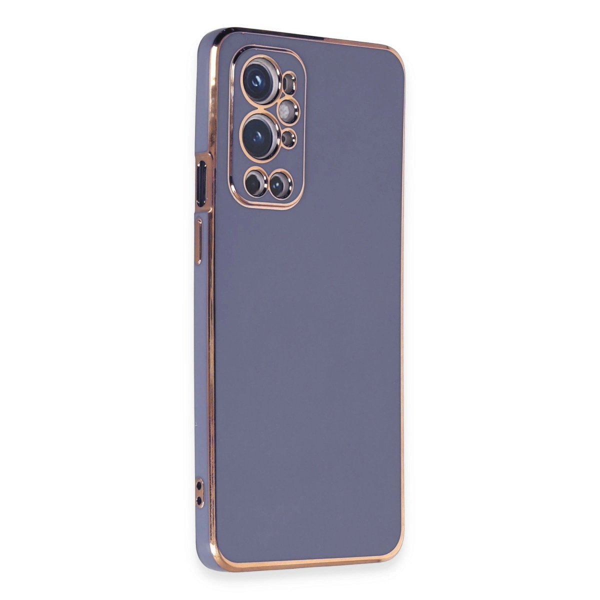 One Plus 9 Pro Kılıf Volet Silikon - Mavi One Plus 9 Pro Kılıf Volet Silikon - Mavi