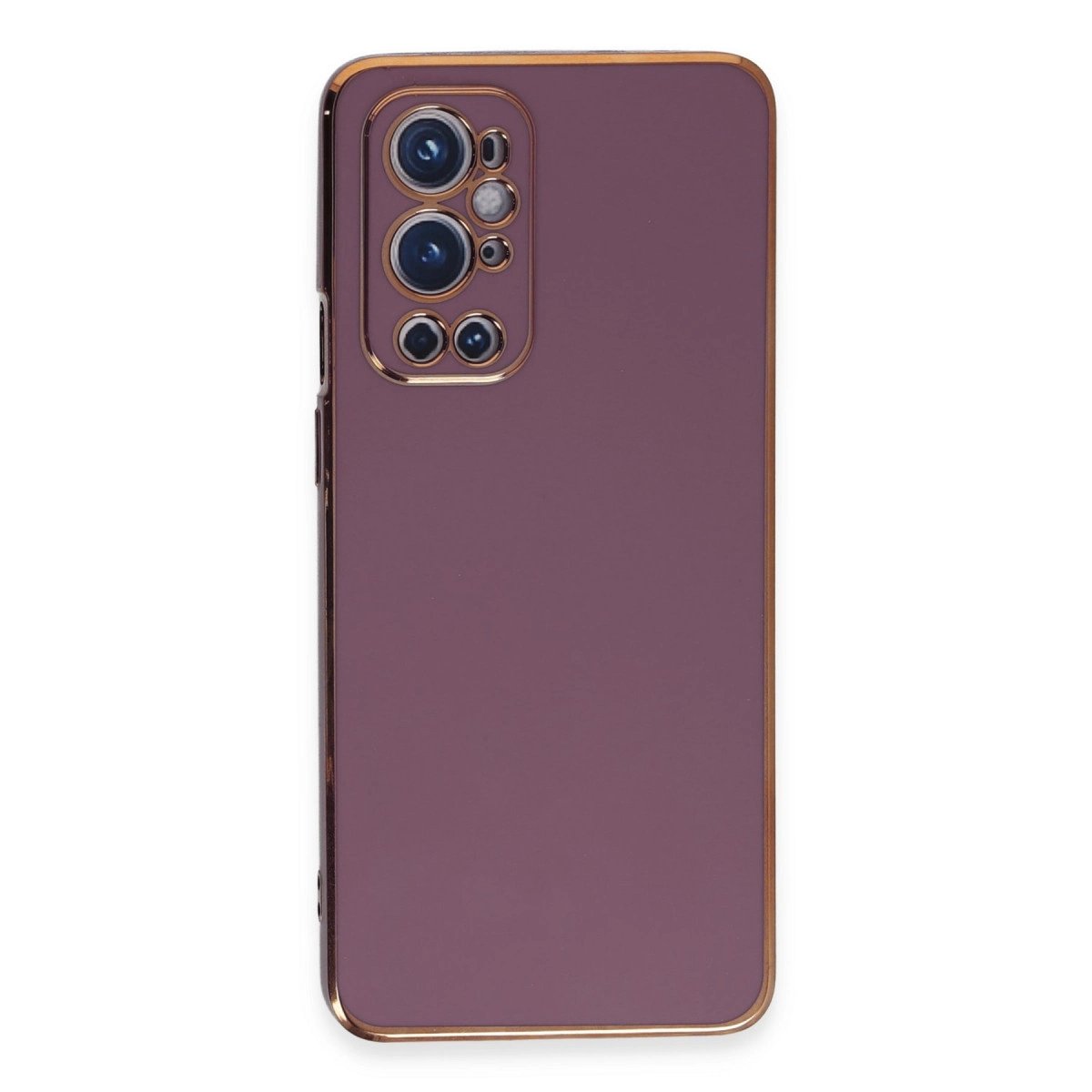 One Plus 9 Pro Kılıf Volet Silikon - Mor One Plus 9 Pro Kılıf Volet Silikon - Mor