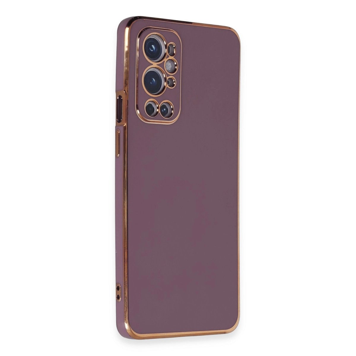 One Plus 9 Pro Kılıf Volet Silikon - Mor One Plus 9 Pro Kılıf Volet Silikon - Mor