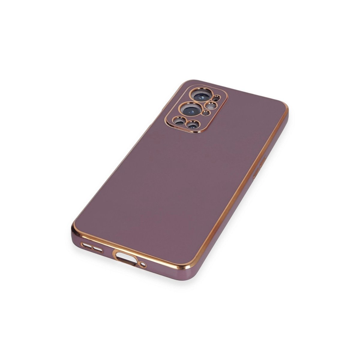 One Plus 9 Pro Kılıf Volet Silikon - Mor One Plus 9 Pro Kılıf Volet Silikon - Mor