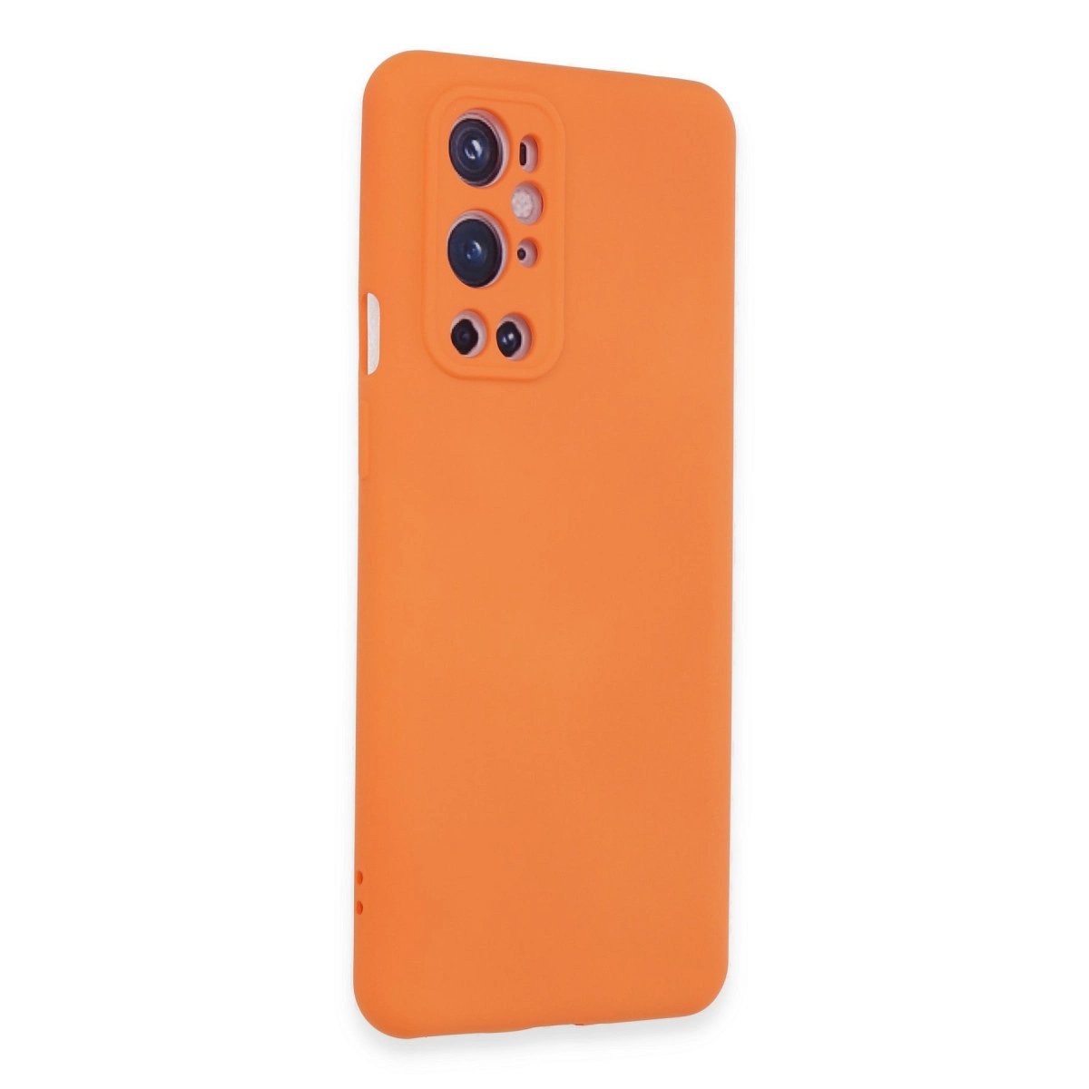 One Plus 9 Pro Kılıf Nano İçi Kadife Silikon - Turuncu One Plus 9 Pro Kılıf Nano İçi Kadife Silikon - Turuncu