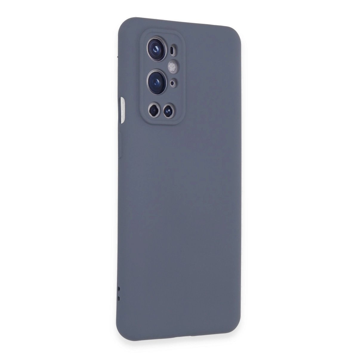One Plus 9 Pro Kılıf Nano İçi Kadife Silikon - Gri