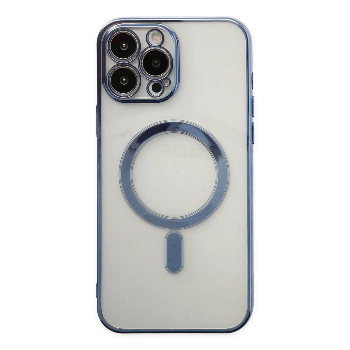 İphone 14 Pro Kılıf Magneticsafe Lazer Silikon - Sierra Blue İphone 14 Pro Kılıf Magneticsafe Lazer Silikon - Sierra Blue