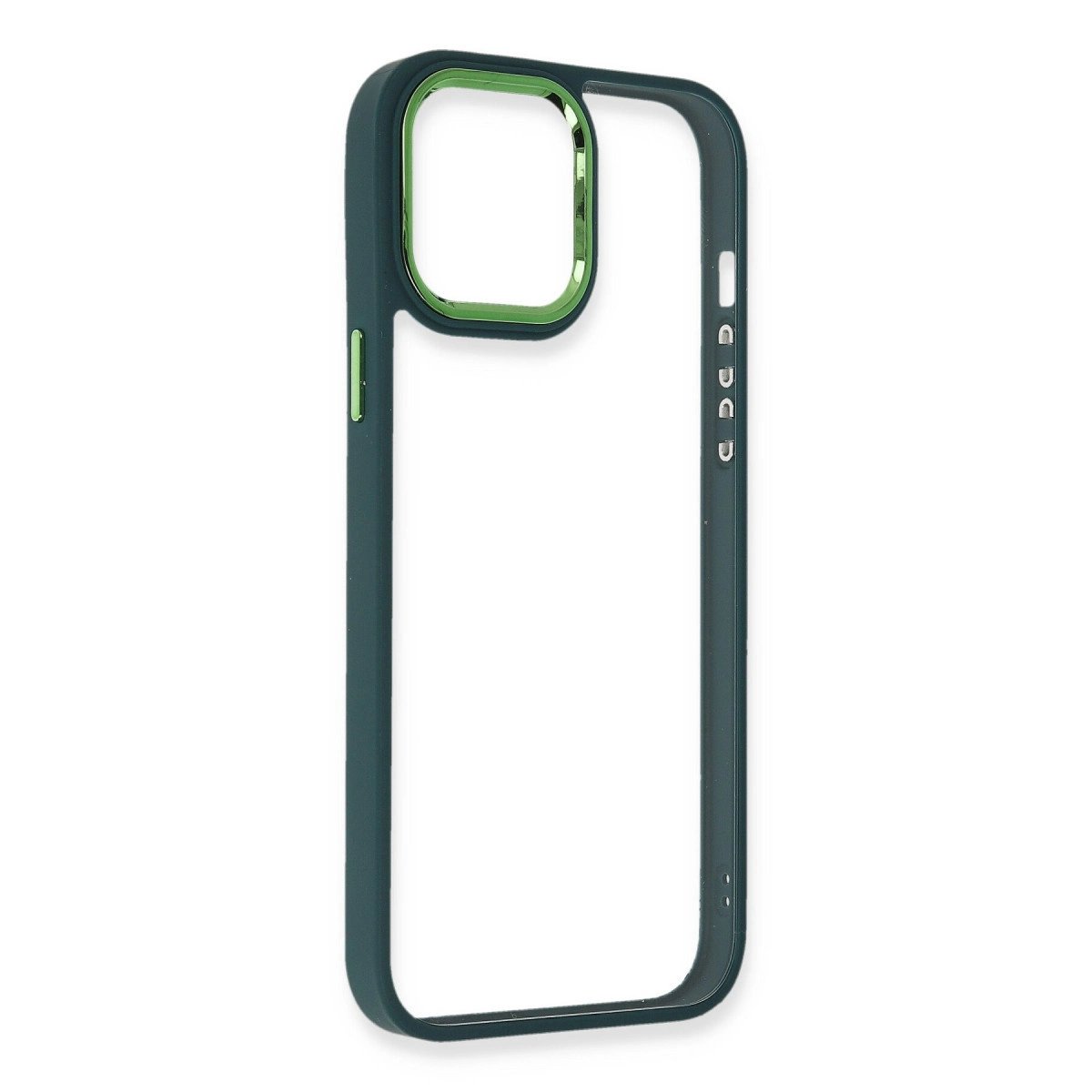 İphone 14 Pro Kılıf Dora Kapak - Haki Yeşil