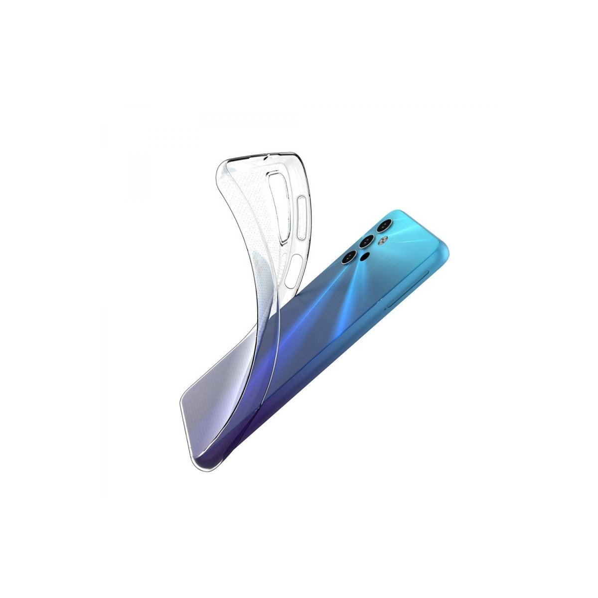 Samsung Galaxy A32 5g Kılıf Lüx Şeffaf Silikon Samsung Galaxy A32 5g Kılıf Lüx Şeffaf Silikon