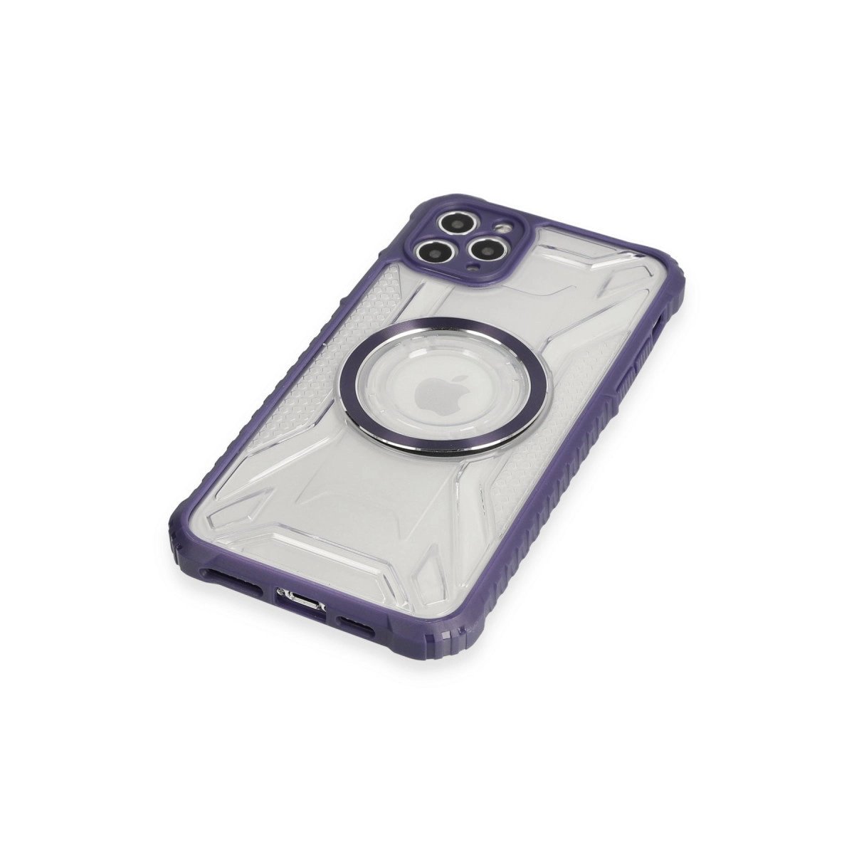 İphone 11 Pro Max Kılıf Prag Magneticsafe Kapak - Derin Mor