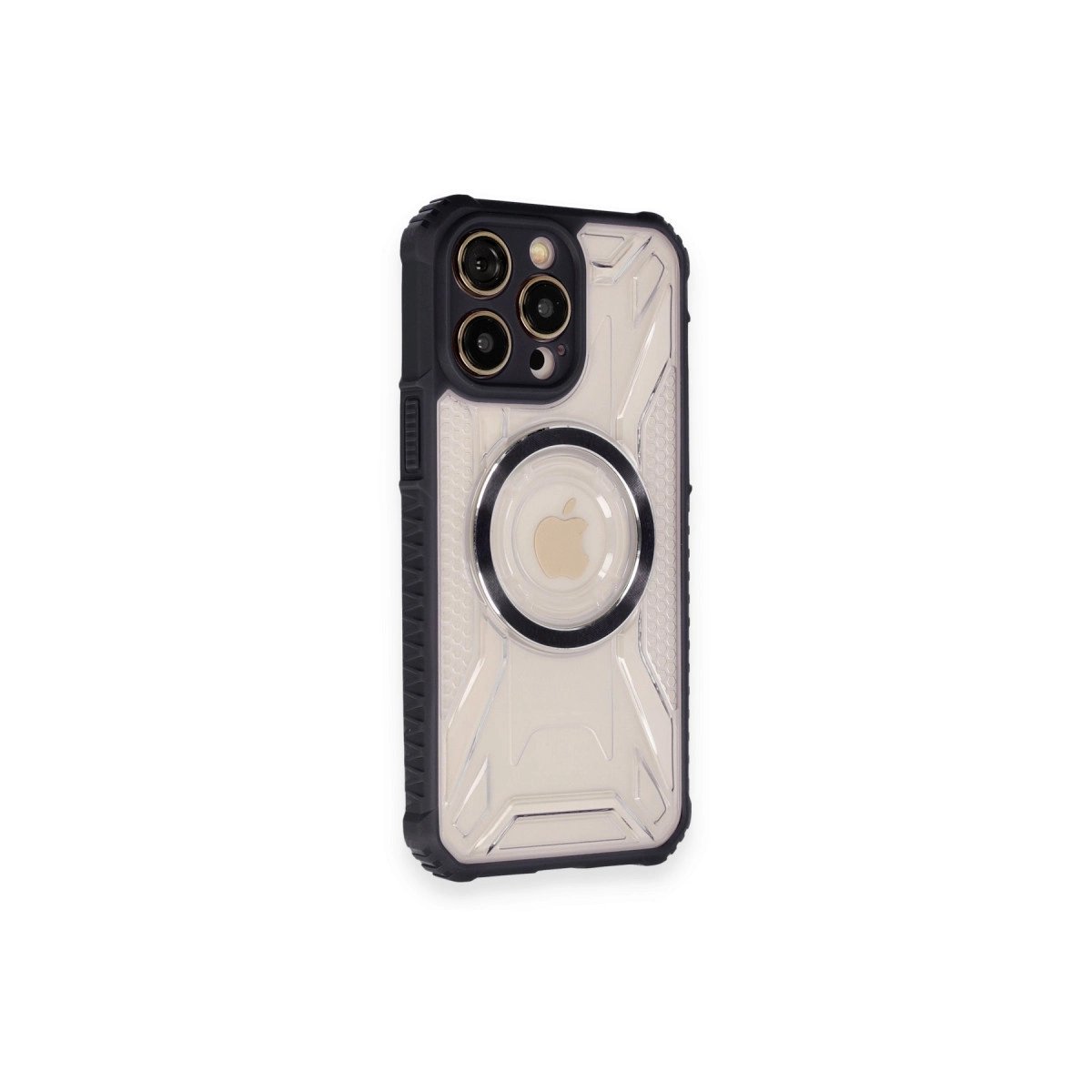 İphone 12 Pro Kılıf Prag Magneticsafe Kapak - Siyah İphone 12 Pro Kılıf Prag Magneticsafe Kapak - Siyah