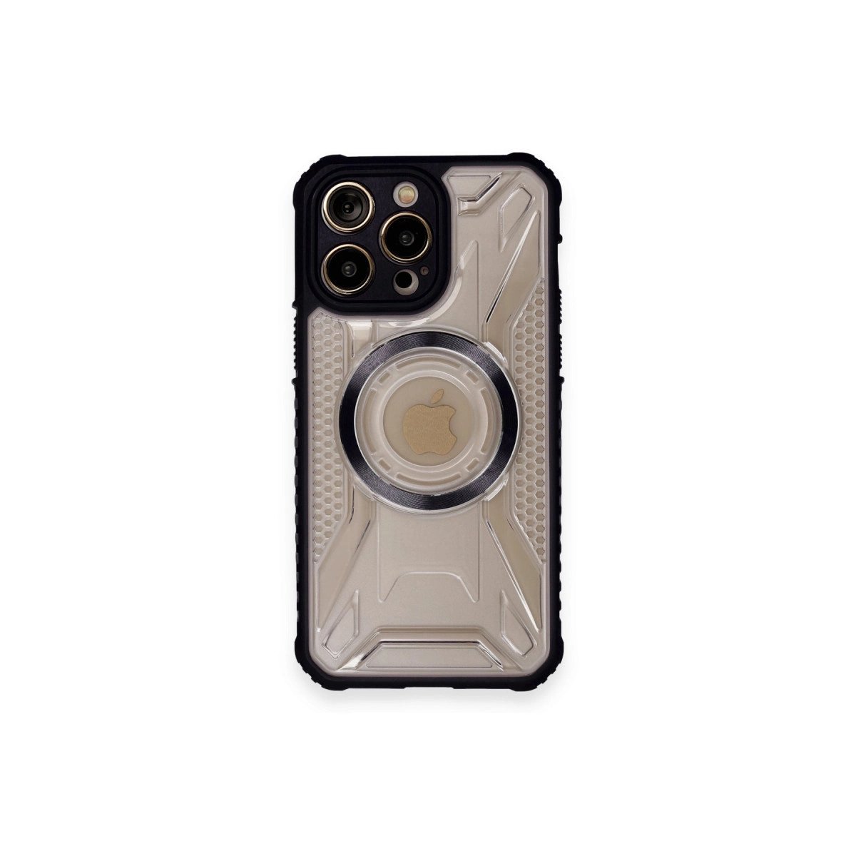 İphone 12 Pro Max Kılıf Prag Magneticsafe Kapak - Siyah İphone 12 Pro Max Kılıf Prag Magneticsafe Kapak - Siyah