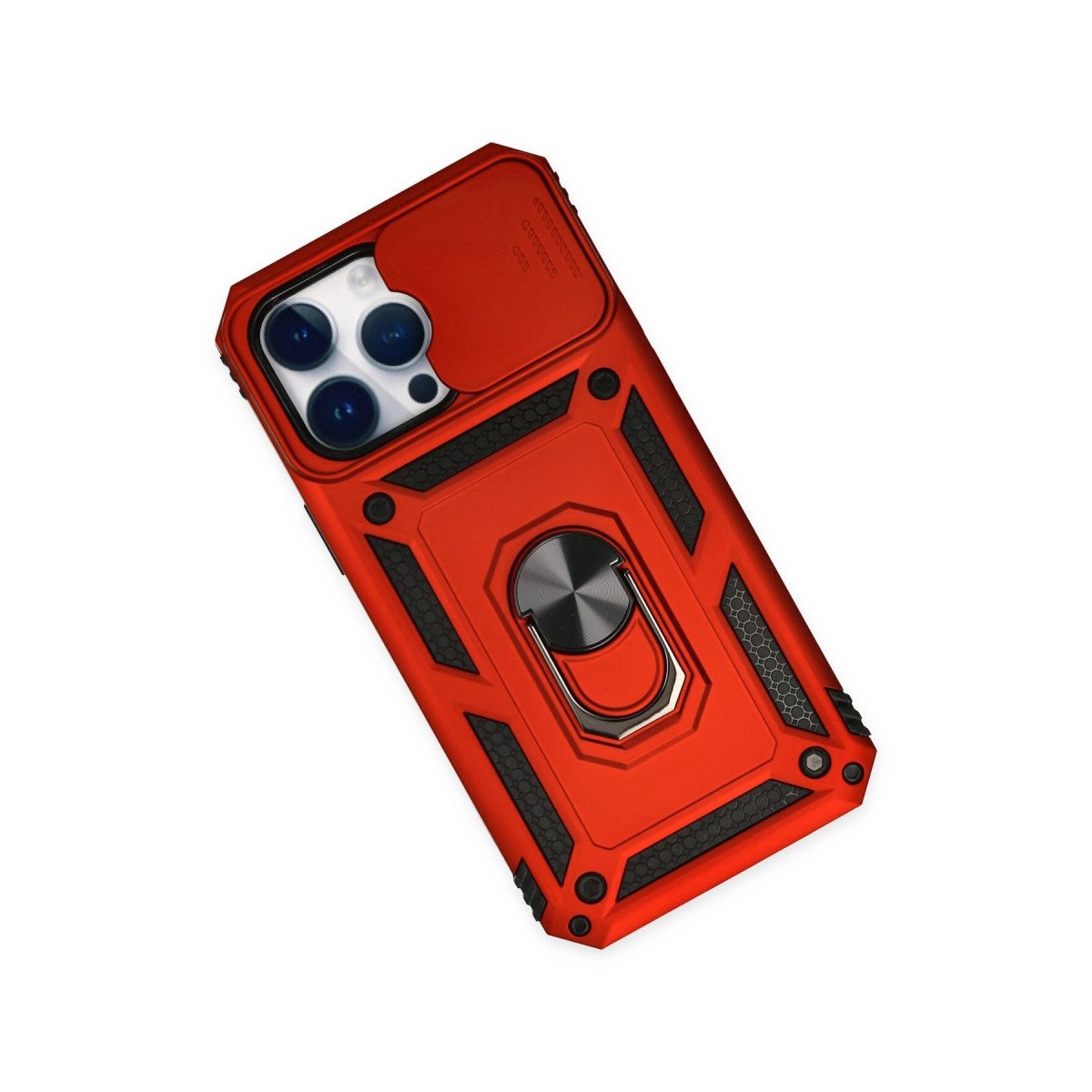 İphone 14 Pro Kılıf Pars Lens Yüzüklü Silikon - Kırmızı İphone 14 Pro Kılıf Pars Lens Yüzüklü Silikon - Kırmızı