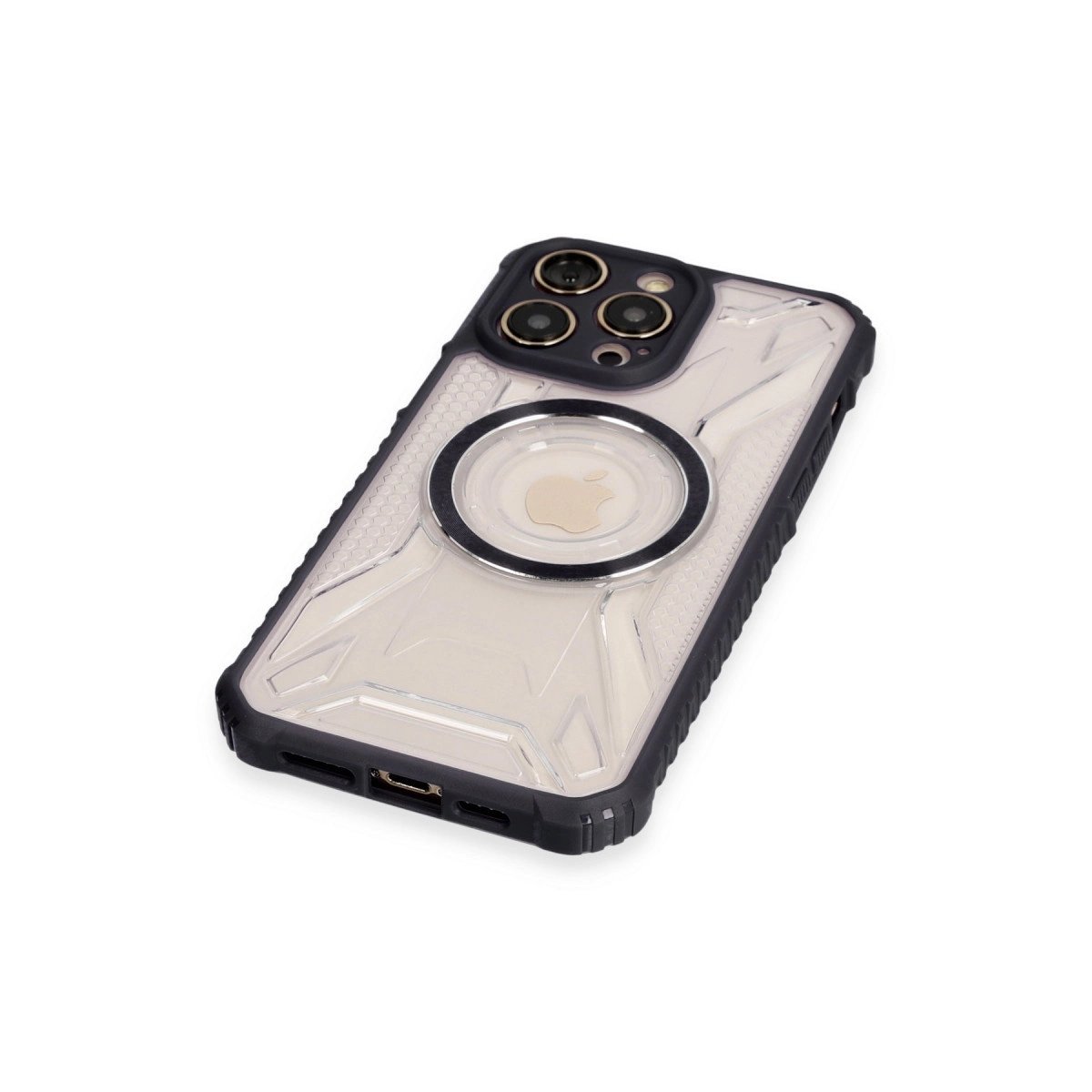 İphone 13 Pro Kılıf Prag Magneticsafe Kapak - Siyah İphone 13 Pro Kılıf Prag Magneticsafe Kapak - Siyah