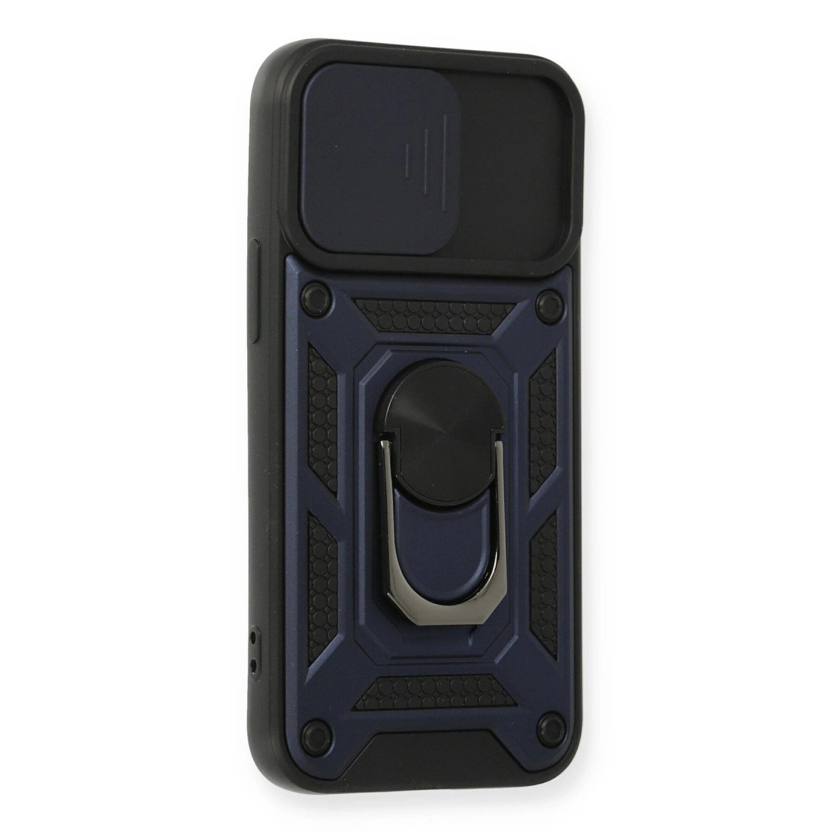 İphone 12 Mini Kılıf Pars Lens Yüzüklü Silikon - Lacivert İphone 12 Mini Kılıf Pars Lens Yüzüklü Silikon - Lacivert