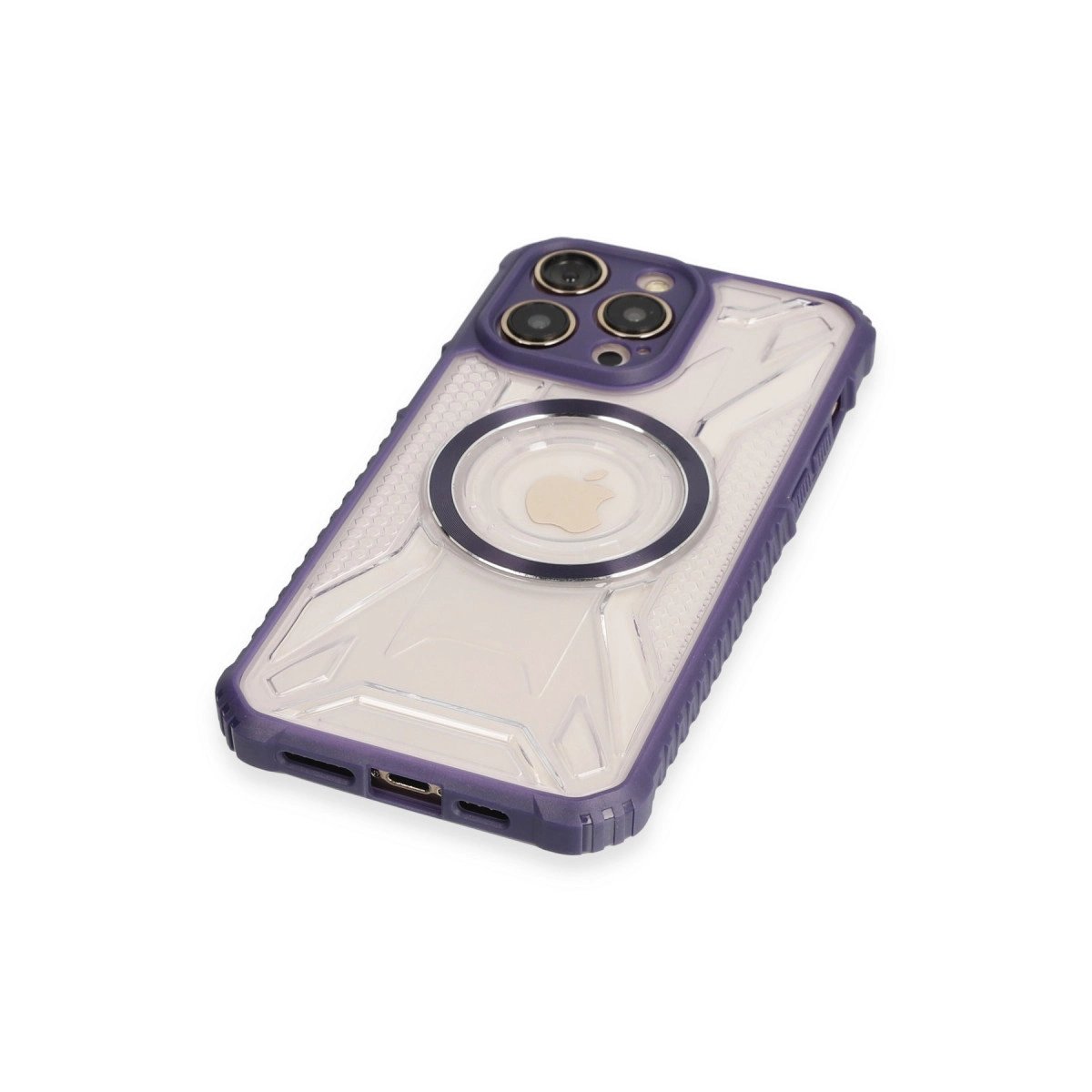 İphone 14 Pro Kılıf Prag Magneticsafe Kapak - Derin Mor İphone 14 Pro Kılıf Prag Magneticsafe Kapak - Derin Mor