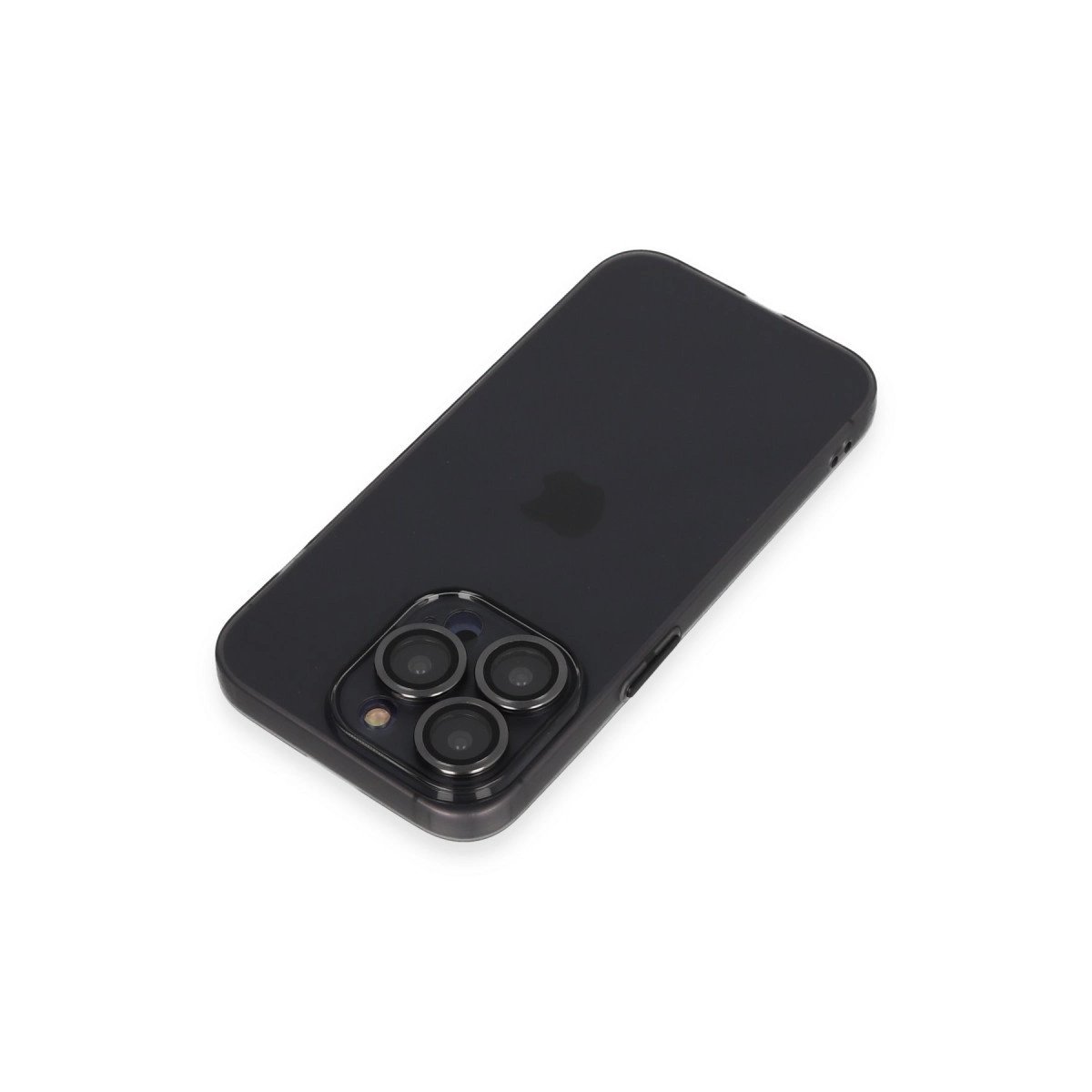 İphone 13 Pro Kılıf Luko Lens Silikon - Siyah