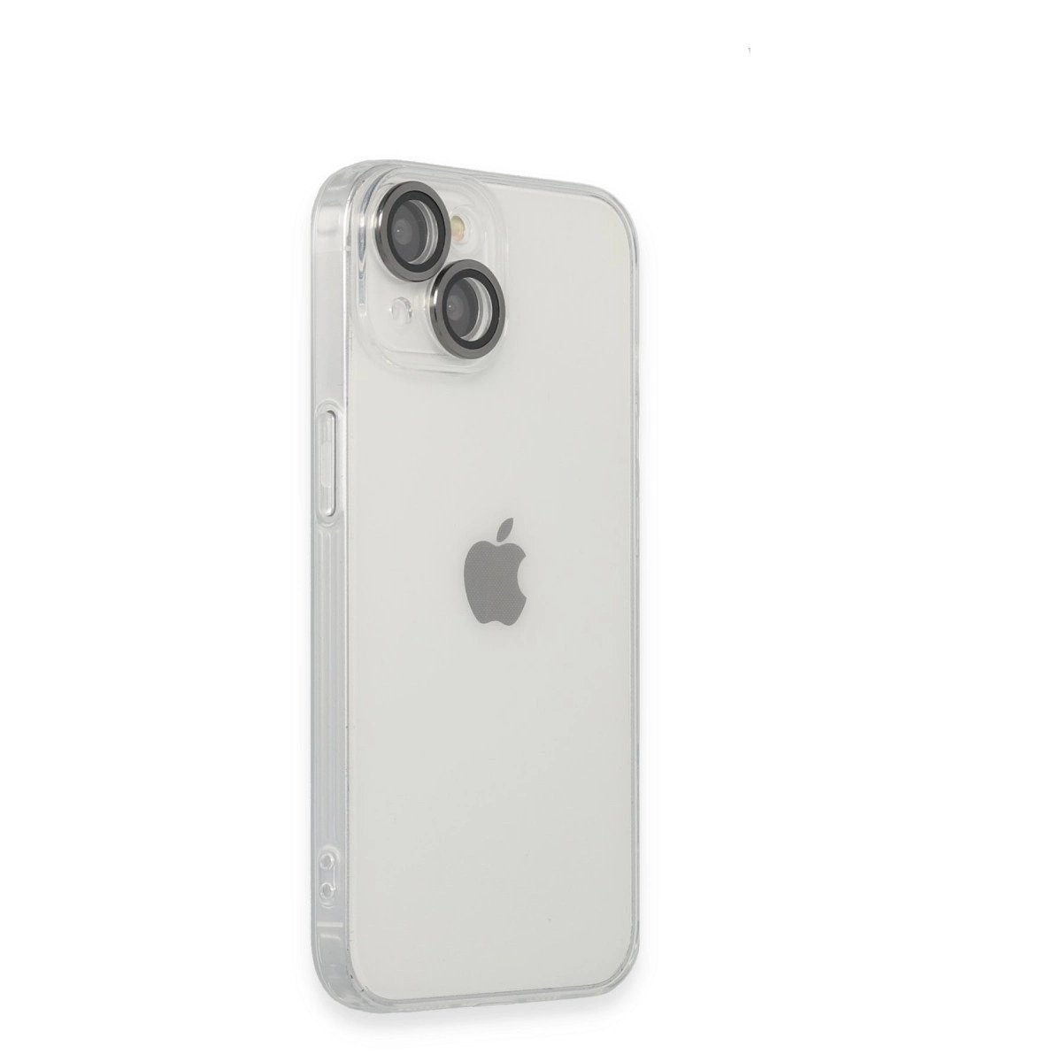 İphone 14 Kılıf Luko Lens Silikon - Siyah