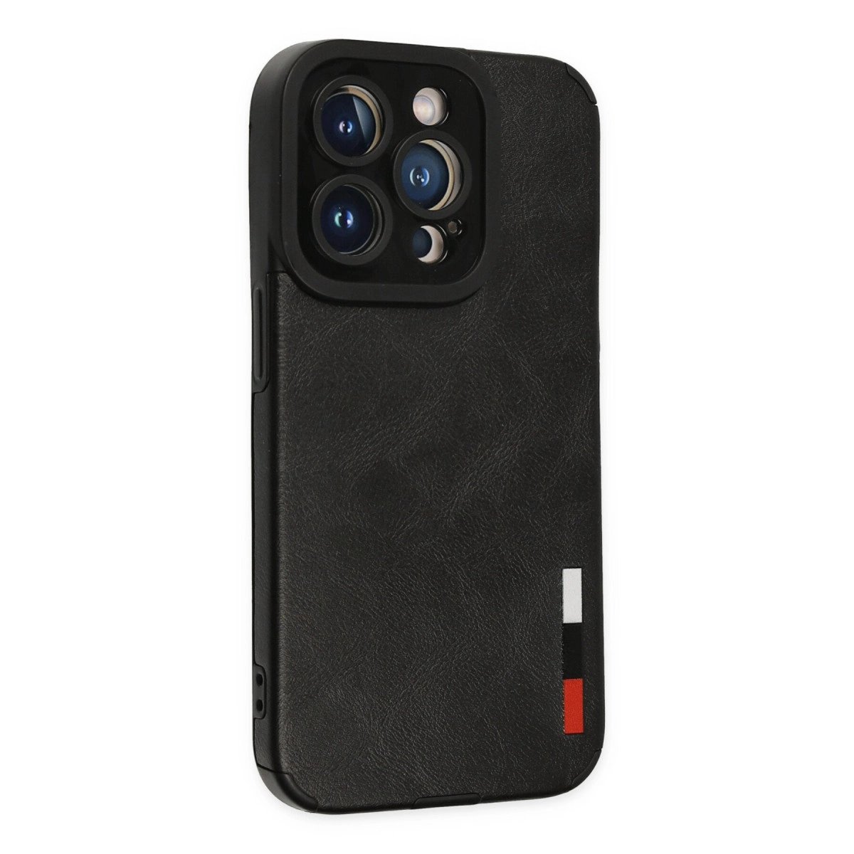 İphone 14 Pro Kılıf Loop Deri Silikon - Siyah