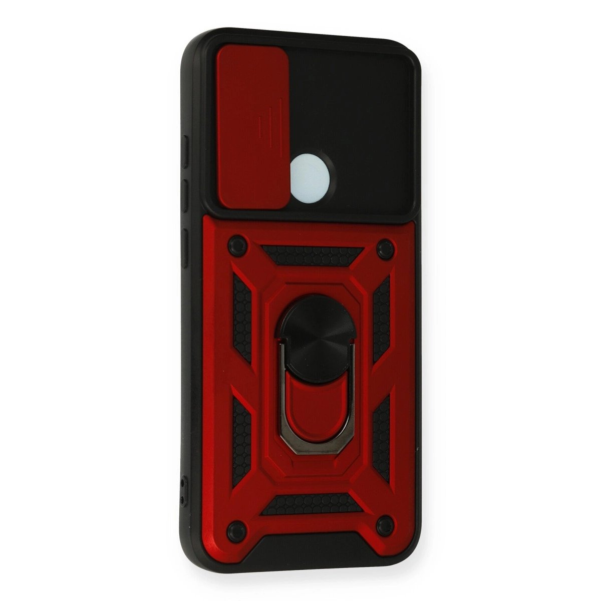 Xiaomi Redmi Note 8 Kılıf Pars Lens Yüzüklü Silikon - Kırmızı Xiaomi Redmi Note 8 Kılıf Pars Lens Yüzüklü Silikon - Kırmızı