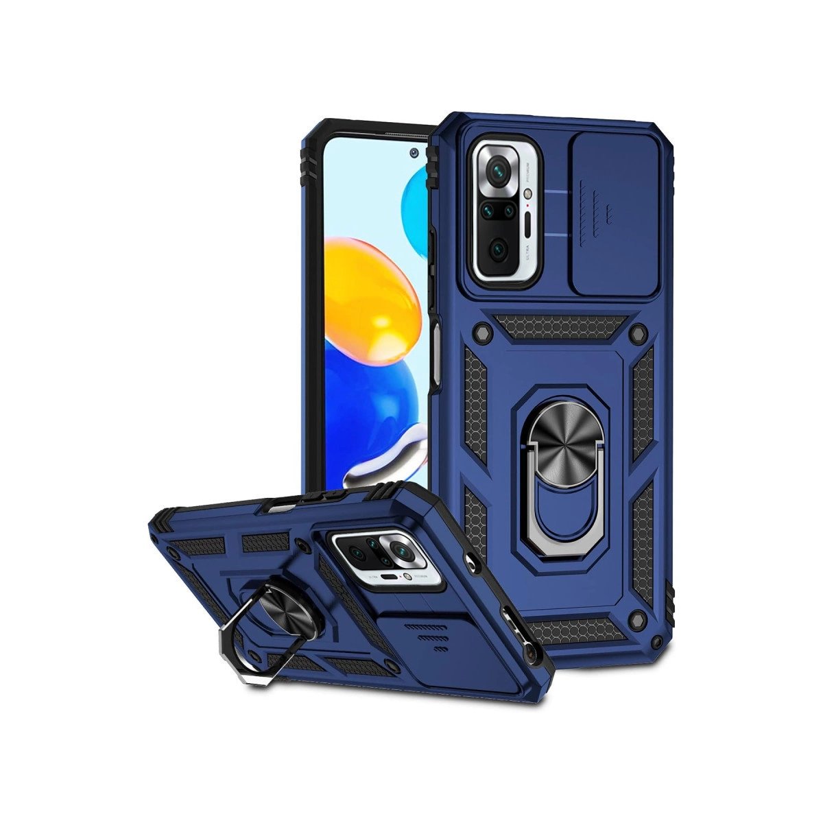 Xiaomi Redmi Note 10 Pro Kılıf Pars Lens Yüzüklü Silikon - Lacivert Xiaomi Redmi Note 10 Pro Kılıf Pars Lens Yüzüklü Silikon - Lacivert
