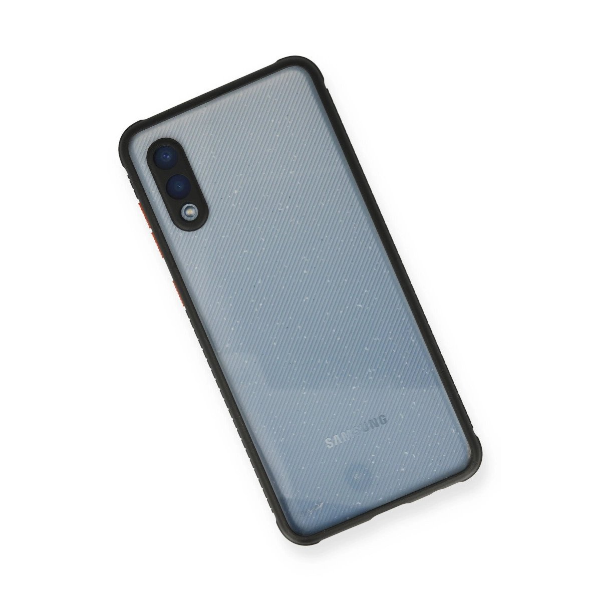 Samsung Galaxy A02 Kılıf Miami Şeffaf Silikon - Siyah Samsung Galaxy A02 Kılıf Miami Şeffaf Silikon - Siyah