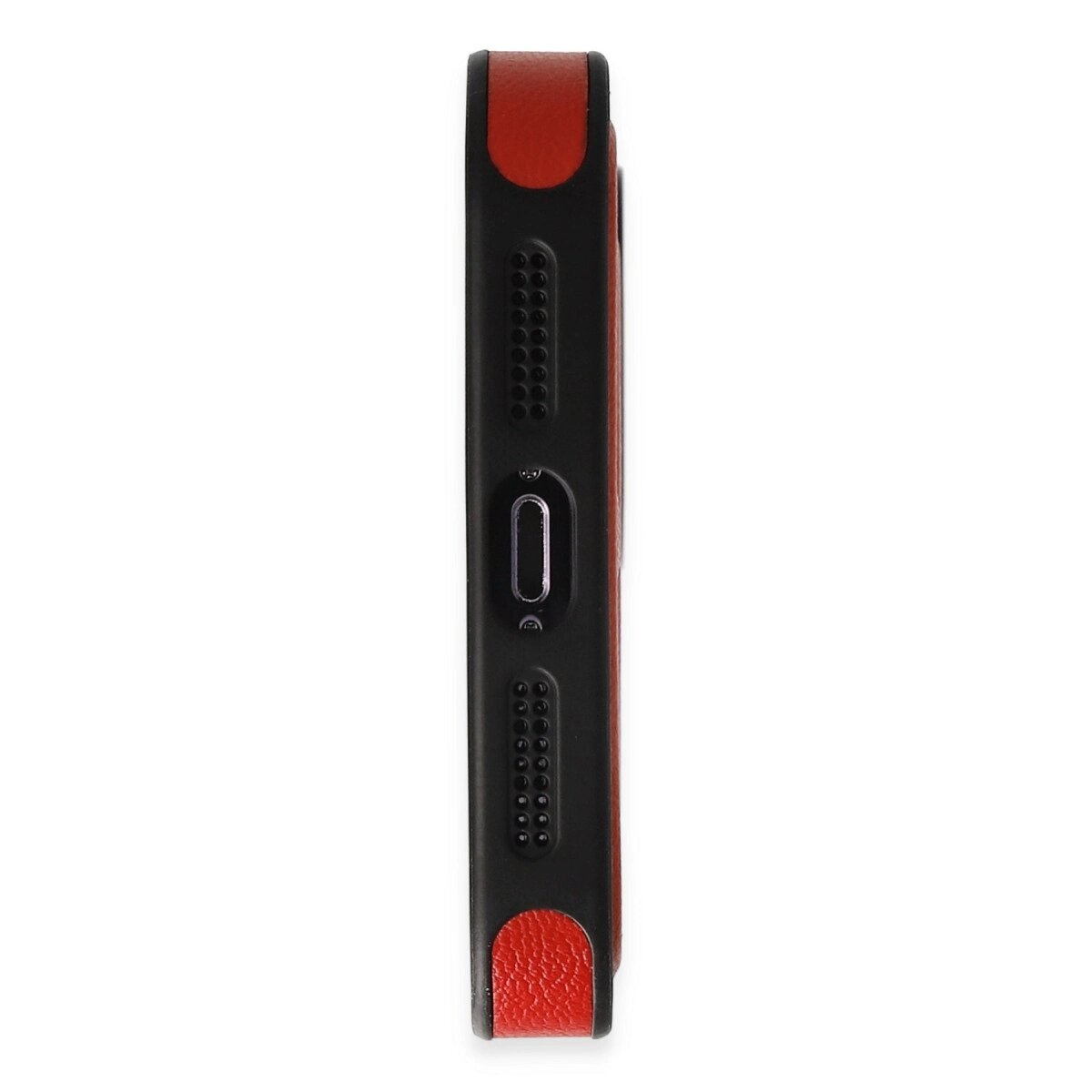 İphone 13 Pro Max Kılıf Ozzi Magsafe Deri Kapak - Kırmızı İphone 13 Pro Max Kılıf Ozzi Magsafe Deri Kapak - Kırmızı