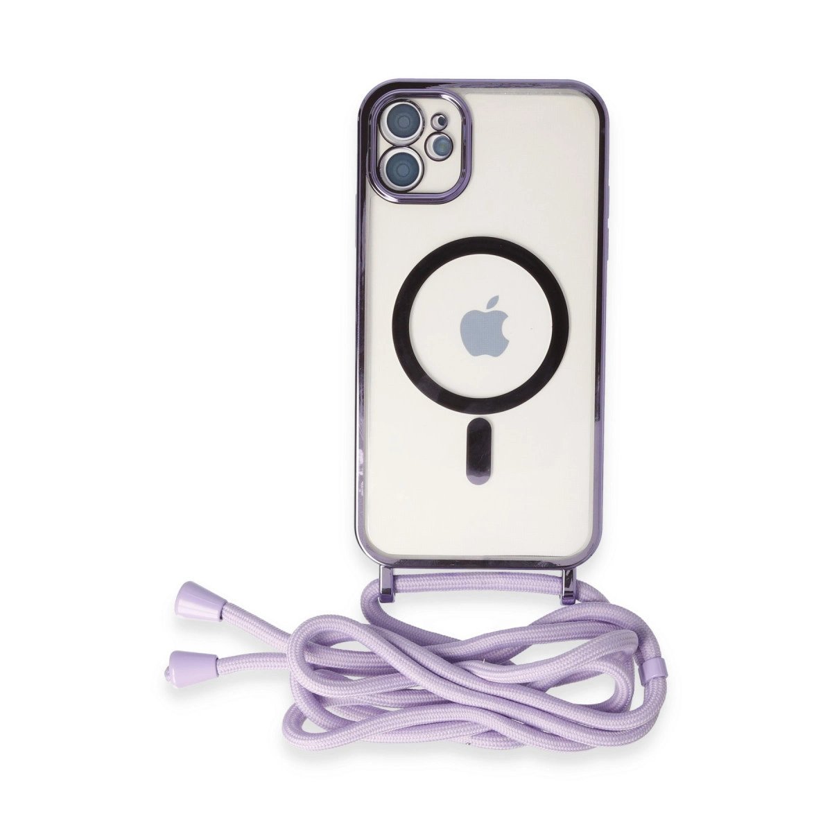 İphone 11 Kılıf Divo Lazer Askılı Magsafe Kapak - Lila İphone 11 Kılıf Divo Lazer Askılı Magsafe Kapak - Lila