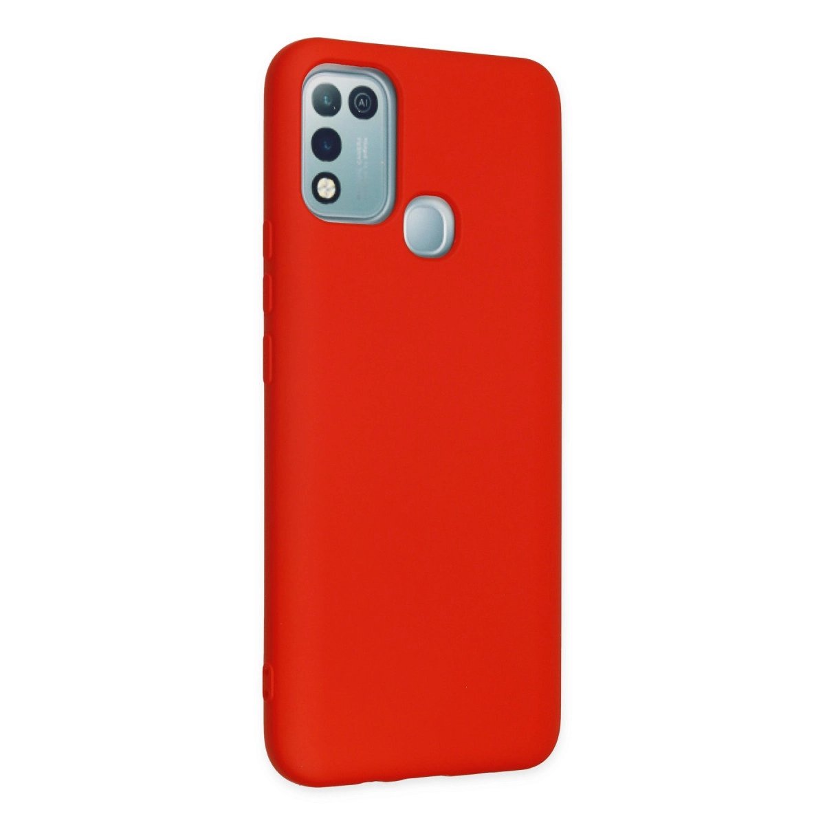 İnfinix Hot 10 Play Kılıf Nano İçi Kadife Silikon - Kırmızı İnfinix Hot 10 Play Kılıf Nano İçi Kadife Silikon - Kırmızı