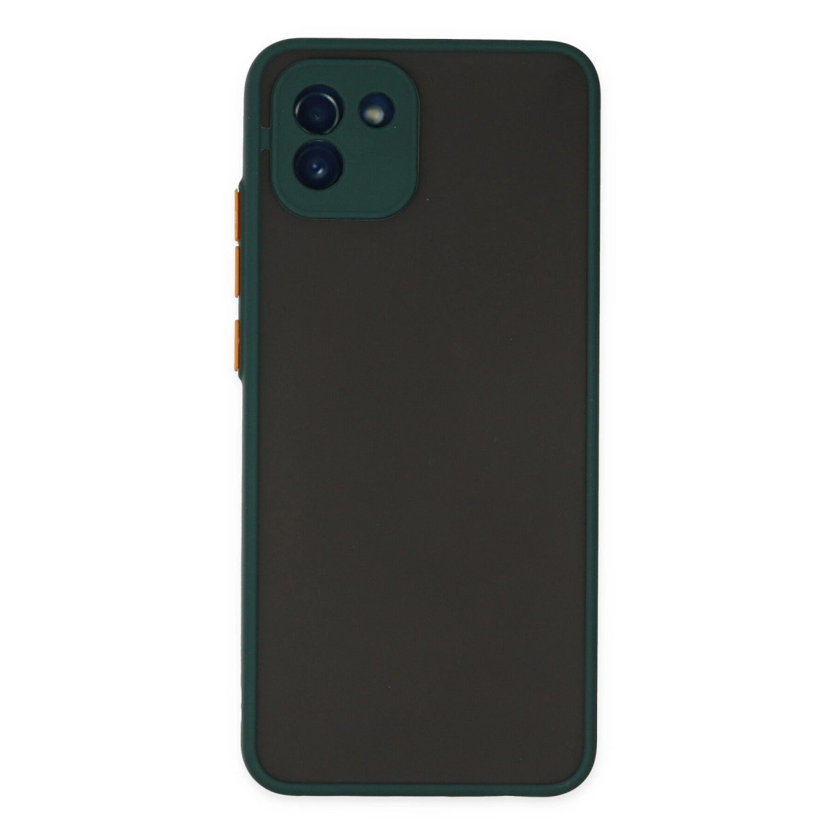 Samsung Galaxy A03 Kılıf Montreal Silikon Kapak - Yeşil Samsung Galaxy A03 Kılıf Montreal Silikon Kapak - Yeşil
