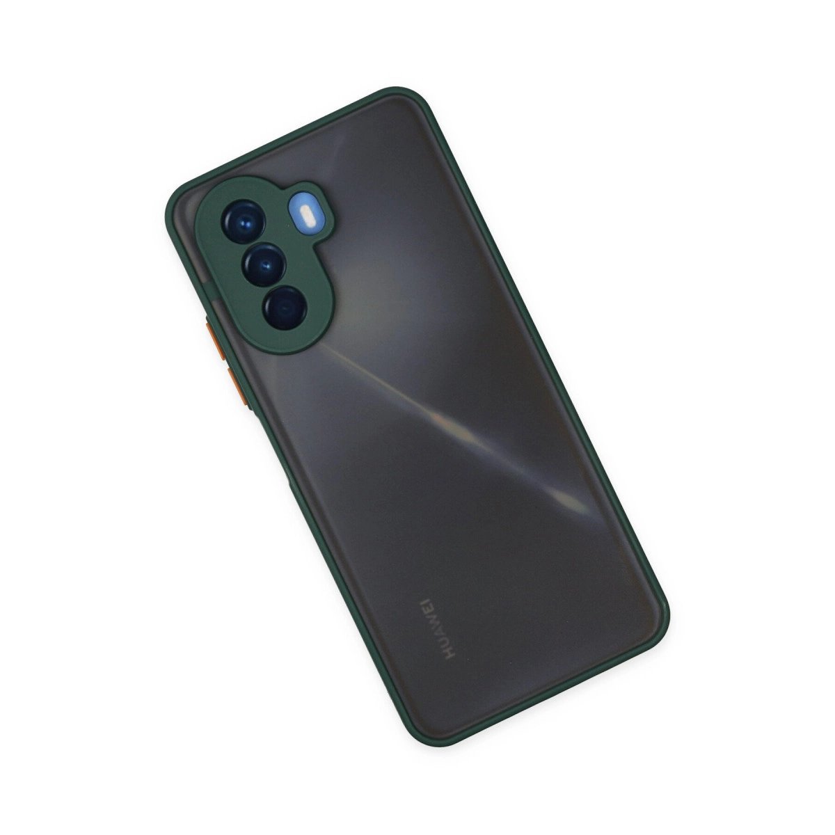 Huawei Nova Y70 Kılıf Montreal Silikon Kapak - Yeşil Huawei Nova Y70 Kılıf Montreal Silikon Kapak - Yeşil