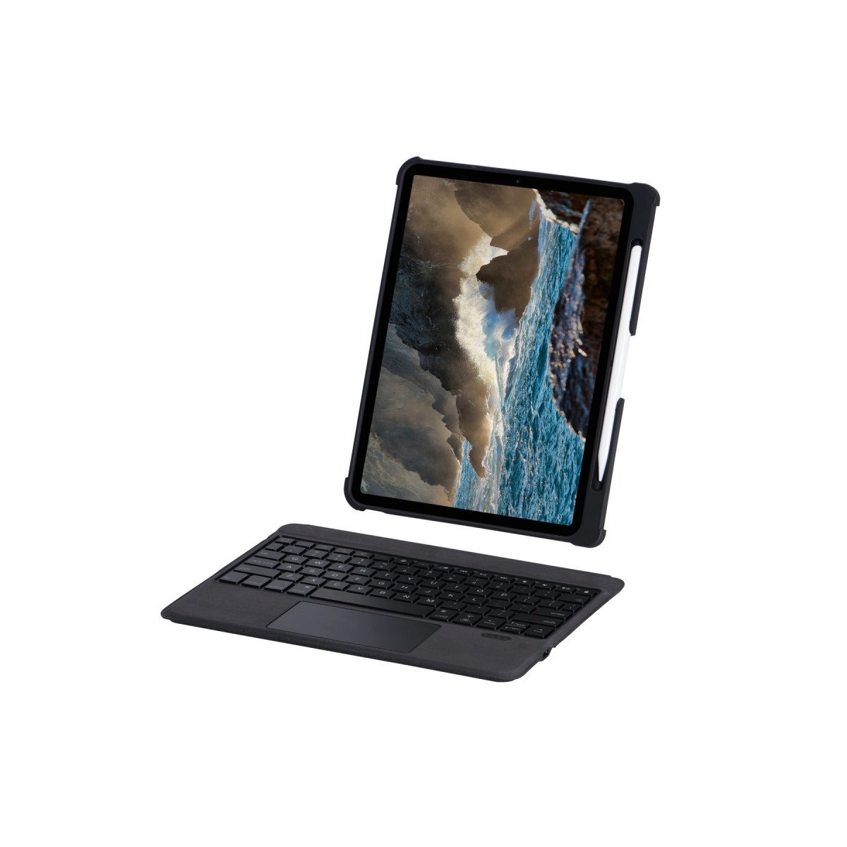 T5206d İpad 10.2 (7.nesil) Kılıf İnter Ledli Klavyeli Tablet Kılıfı - Siyah T5206d İpad 10.2 (7.nesil) Kılıf İnter Ledli Klavyeli Tablet Kılıfı - Siyah