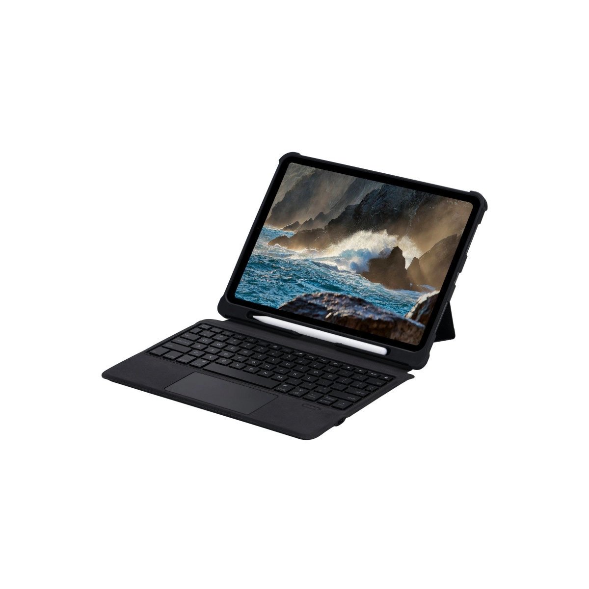 T5206d İpad 10.2 (7.nesil) Kılıf İnter Ledli Klavyeli Tablet Kılıfı - Siyah T5206d İpad 10.2 (7.nesil) Kılıf İnter Ledli Klavyeli Tablet Kılıfı - Siyah