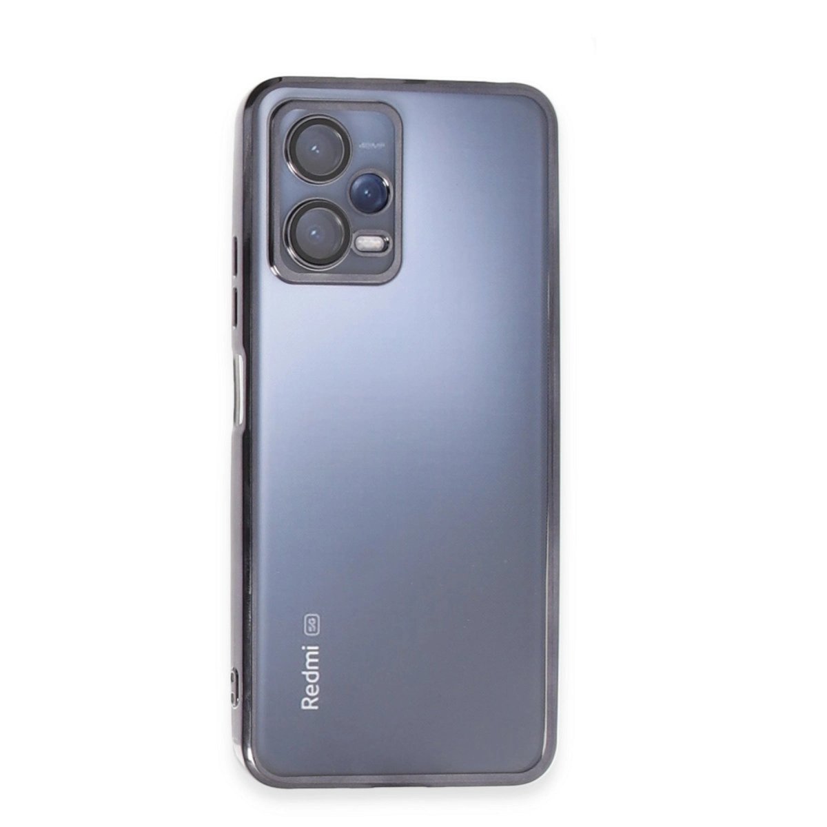 Xiaomi Redmi Note 12 Pro 5g Kılıf Razer Lensli Silikon - Siyah Xiaomi Redmi Note 12 Pro 5g Kılıf Razer Lensli Silikon - Siyah