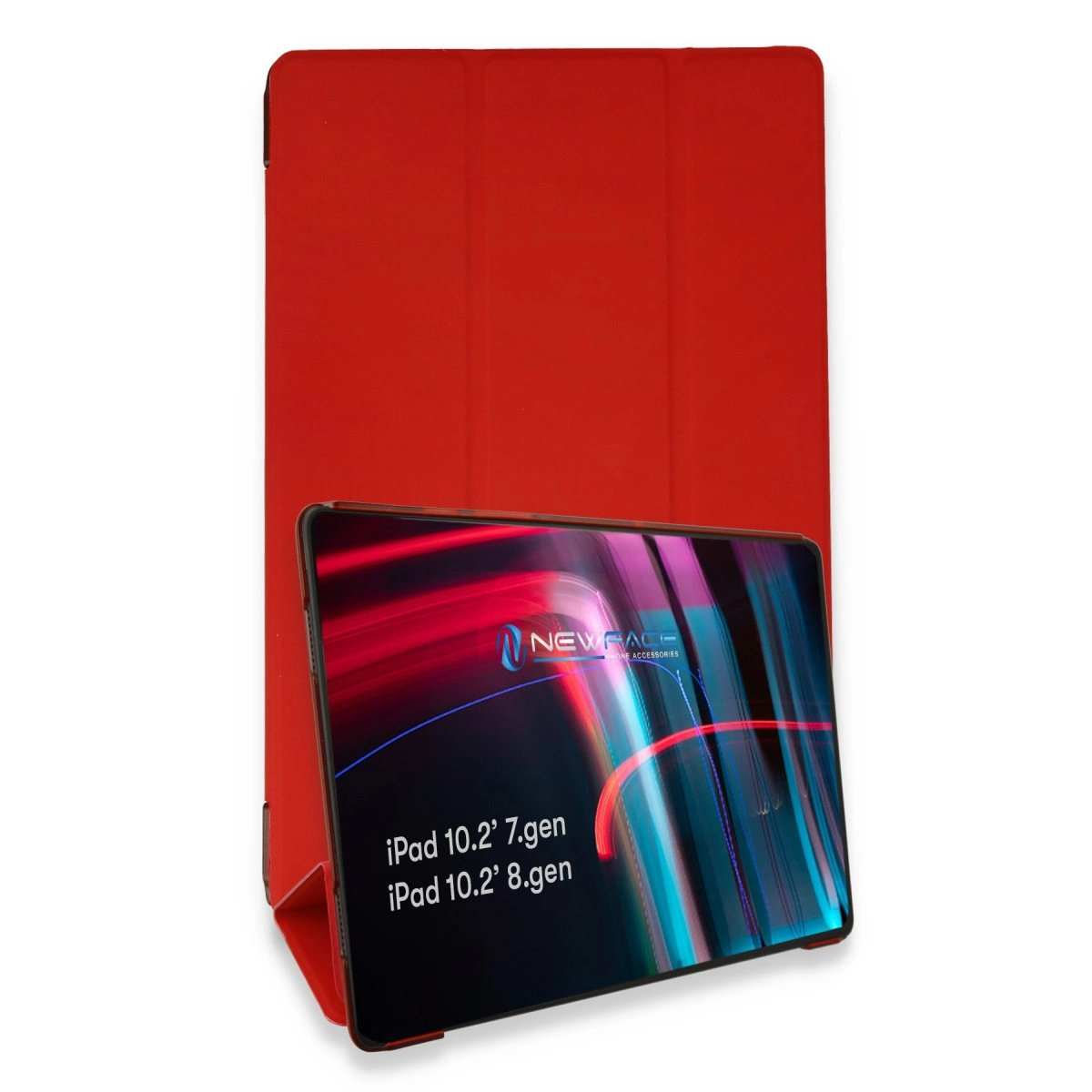 İpad 10.2 (7.nesil) Kılıf Tablet Smart Kılıf - Kırmızı İpad 10.2 (7.nesil) Kılıf Tablet Smart Kılıf - Kırmızı