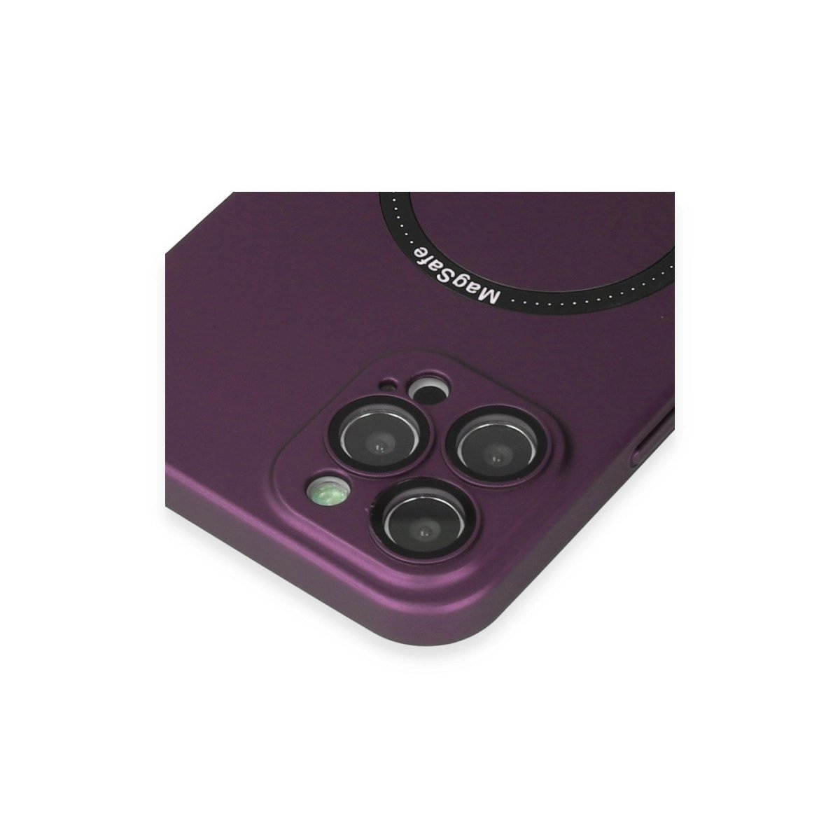 İphone 12 Pro Kılıf Jack Magneticsafe Lens Silikon - Mürdüm İphone 12 Pro Kılıf Jack Magneticsafe Lens Silikon - Mürdüm