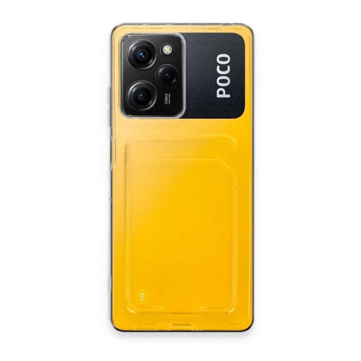Xiaomi Poco X5 Pro 5g Kılıf Kart Şeffaf Silikon - Şeffaf Xiaomi Poco X5 Pro 5g Kılıf Kart Şeffaf Silikon - Şeffaf