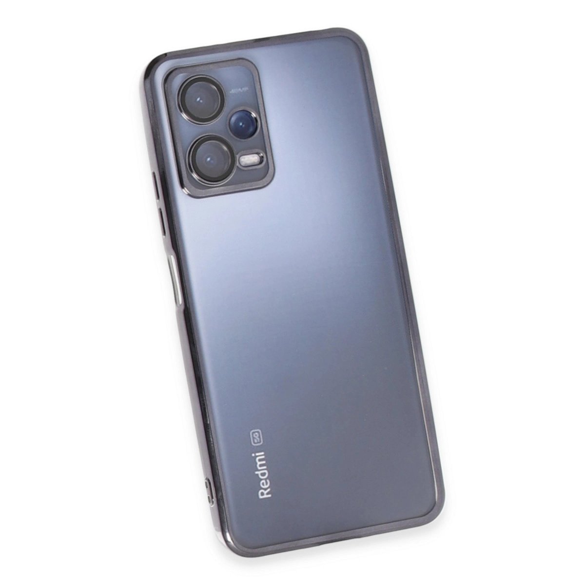 Xiaomi Redmi Note 12 5g Kılıf Razer Lensli Silikon - Siyah Xiaomi Redmi Note 12 5g Kılıf Razer Lensli Silikon - Siyah