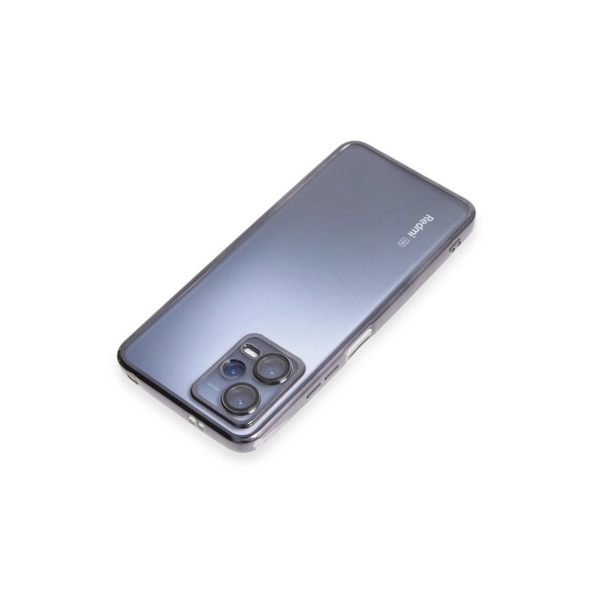 Xiaomi Redmi Note 12 5g Kılıf Razer Lensli Silikon - Siyah Xiaomi Redmi Note 12 5g Kılıf Razer Lensli Silikon - Siyah