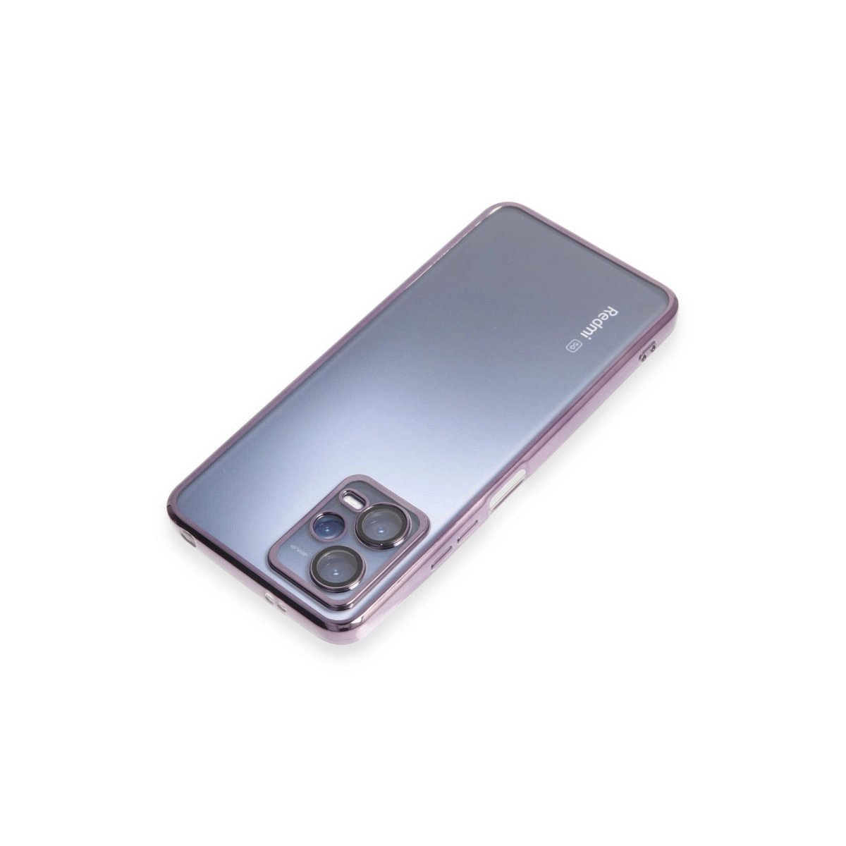 Xiaomi Redmi Note 12 5g Kılıf Razer Lensli Silikon - Mor Xiaomi Redmi Note 12 5g Kılıf Razer Lensli Silikon - Mor