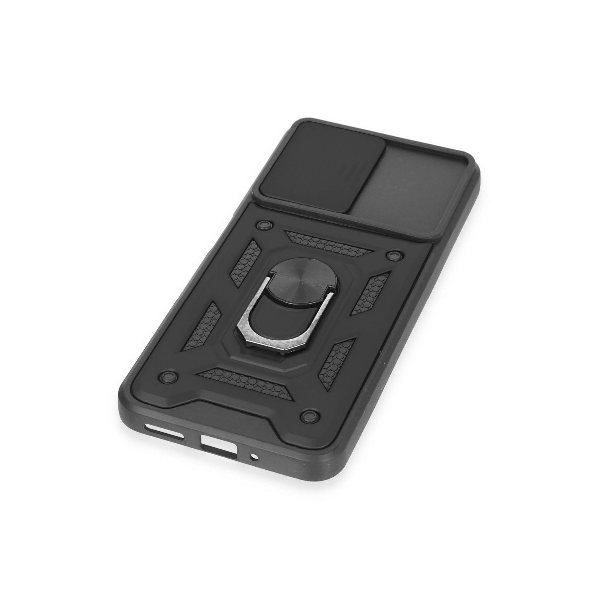 Xiaomi Redmi Note 12 5g Kılıf Pars Lens Yüzüklü Silikon - Siyah Xiaomi Redmi Note 12 5g Kılıf Pars Lens Yüzüklü Silikon - Siyah
