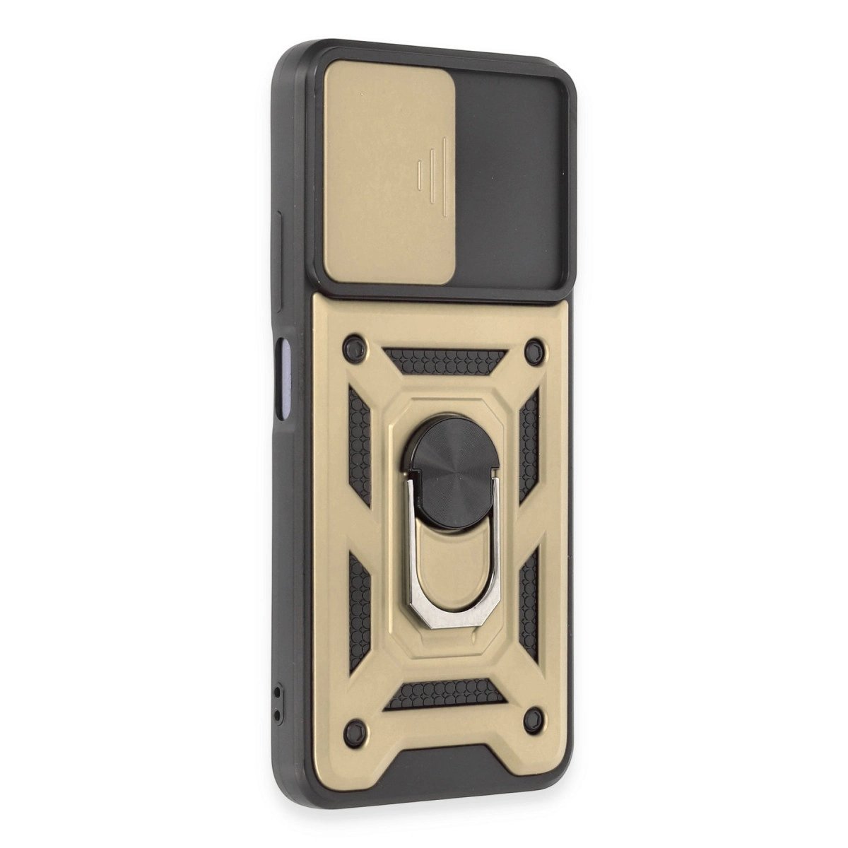 Xiaomi Redmi Note 12 5g Kılıf Pars Lens Yüzüklü Silikon - Gold Xiaomi Redmi Note 12 5g Kılıf Pars Lens Yüzüklü Silikon - Gold