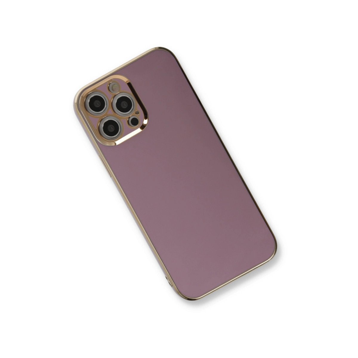 İphone 12 Pro Kılıf Volet Silikon - Mor İphone 12 Pro Kılıf Volet Silikon - Mor