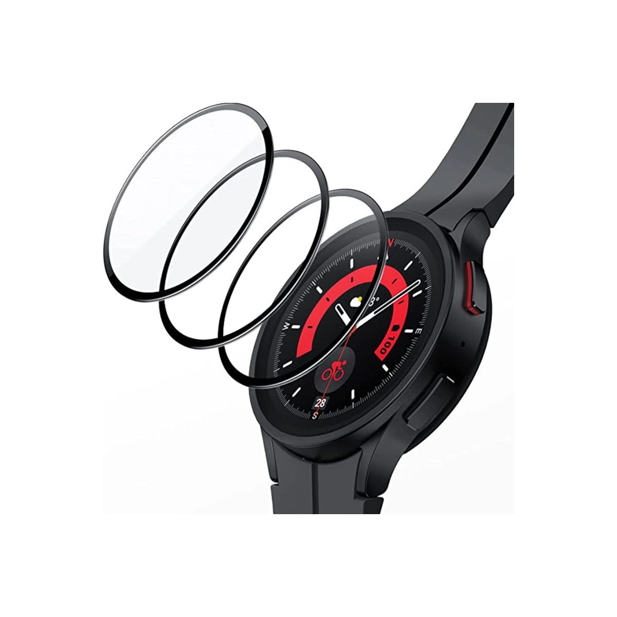 Watch 4 46mm Polymer Nano Ekran Koruyucu - Şeffaf Watch 4 46mm Polymer Nano Ekran Koruyucu - Şeffaf