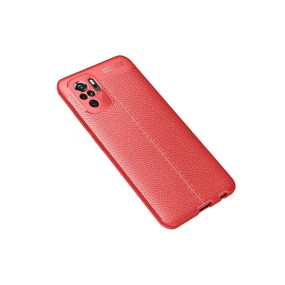 Xiaomi Redmi Note 10 Kılıf Auto Focus Kapak - Kırmızı Xiaomi Redmi Note 10 Kılıf Auto Focus Kapak - Kırmızı