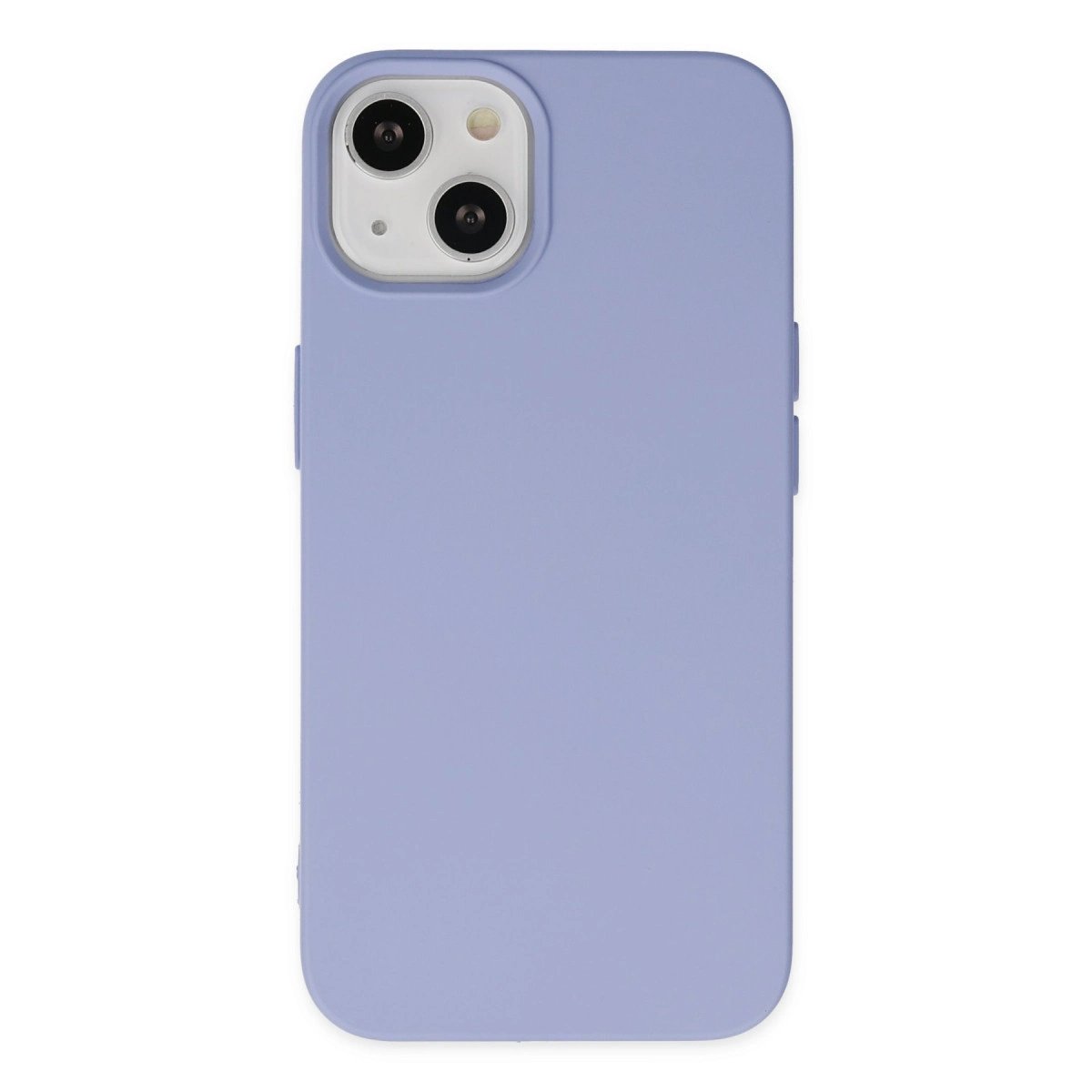 İphone 14 Plus Kılıf Nano İçi Kadife Silikon - Lila İphone 14 Plus Kılıf Nano İçi Kadife Silikon - Lila