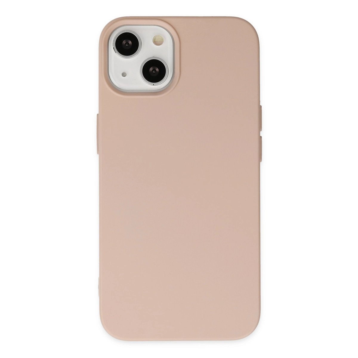 İphone 14 Plus Kılıf Nano İçi Kadife Silikon - Pudra İphone 14 Plus Kılıf Nano İçi Kadife Silikon - Pudra