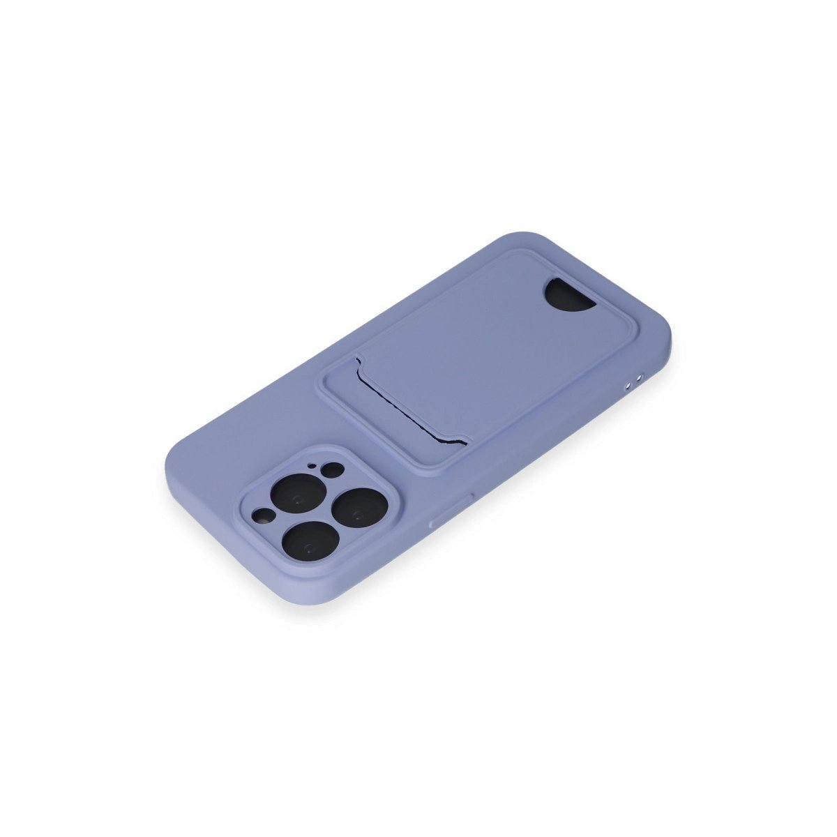 İphone 14 Pro Max Kılıf Kelvin Kartvizitli Silikon - Lila İphone 14 Pro Max Kılıf Kelvin Kartvizitli Silikon - Lila
