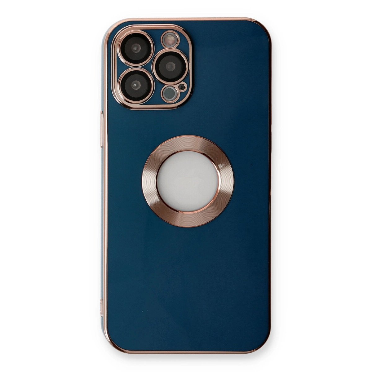 İphone 14 Pro Max Kılıf Store Silikon - Mavi