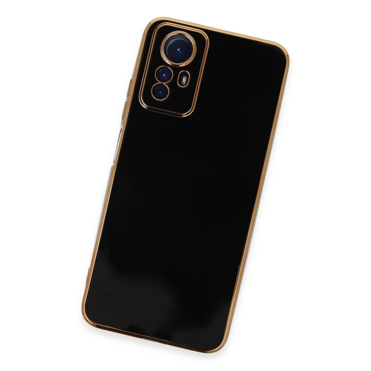 Xiaomi Redmi Note 12s Kılıf Volet Silikon - Siyah